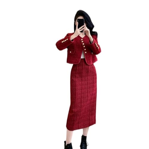 Veste 2 pièces en tweed pour femme pour rayonner lors de vos rendez-vous importants