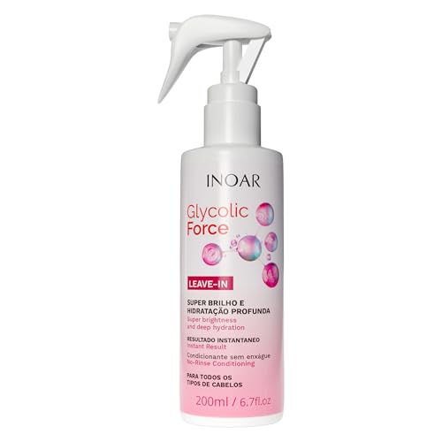 INOAR Glycolic Force Leave-In Conditioning Treatment for Deep Rep...