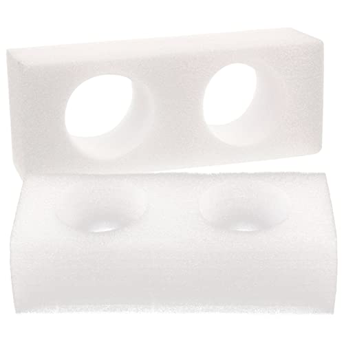 HOLIDYOYO 2pcs Cup Holder Trays for Takeout Drinks Milk Tea and Coffee Food Drink Carriers for Parties Picnics and Restaurants Prevent Beverage Leakage