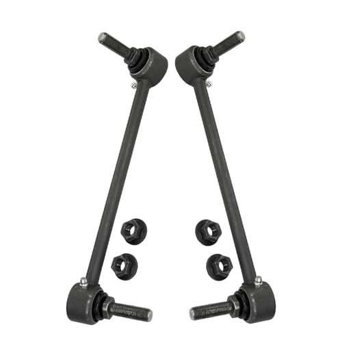 Image of Detroit Axle - RWD 8pc Front End Suspension Kit for 2014 2015 Cadillac CTS, 2 Upper Control Arms with Ball Joint 4 Inner Outer Tie Rods 2 Sway Bar Links Replacement