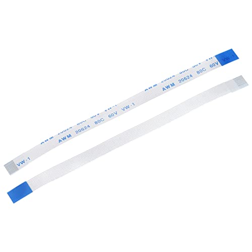 Cable plano flexible FFC 10 pines 0.5mm pitch 100mm largo pack 20 miniatura 1