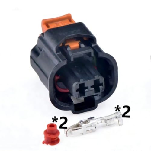 Conector bobina encendido de alta conductividad compatible con Citroen 2 pines 6