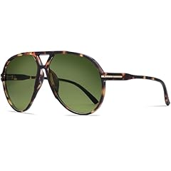 Tortoise Shell Frame/ Green Lense