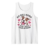 pit bull mamma divertente pittie cane mamma sarcastico pitbull canotta
