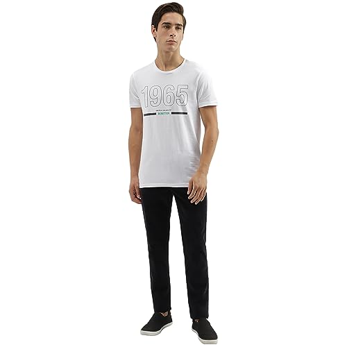 Image of UNITED COLORS OF BENETTON Men's Solid Regular Fit T-Shirt