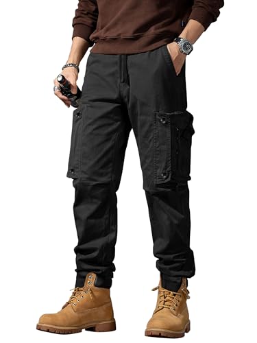 Image of Noble Monk Cargo for Men || Cotton Cargo Pant || Stylish Multi-Pocket Casual Trousers for Men
