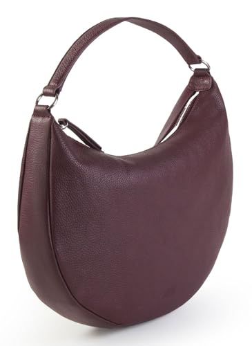 Sac à main Vika Hobo L Wine Jost en cuir aux finitions soignées
