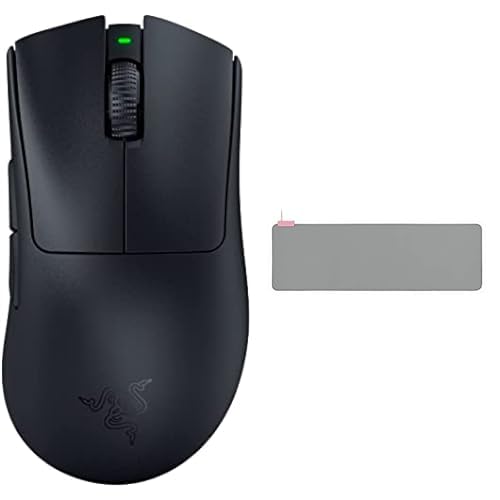 Razer DeathAdder V3 Pro - Hafif Kablosuz Ergonomik Espor Faresi ve Razer Goliathus Extended Chroma Quartz