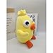 Starry stone Ducky Momo Plush, Little Yellow Duck Doll Plush Doll, Stuffed Yellow Duck Plush Toy, Birthday Gift for Boys and Girls. (1)