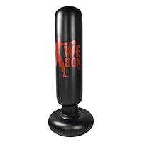 Akozon 1,6 M Aufblasbare PVC-Boxbox- und Trainingstasche, Druckentlastungszubehör, Boxen