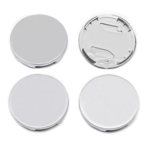 ホイールナットキャップ for スズキ ジムニー グランド ヴィターラ Sx4 スイフト アルト用 54mm 56mm 60mm ホイールセンターキャップ 4個 (54mm シルバー)