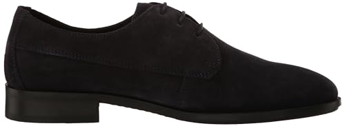 Image of BOSS Men's Colby Smooth Suede Lace Up Derby Dress Shoes