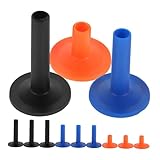 JOINPAYA Drum Set Beckenhüllen Kunststoff Drum Pad Ständer Zubehör Beckenständer Ersatz