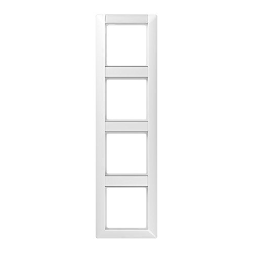 Preisvergleich Produktbild Jung AS584NAWW Rahmen 4-Fach