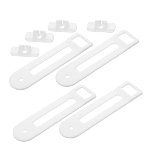 Alasum 4個 スライド キャビネット ラッチ ベビー ラッチ キャビネット用 ベビー 食器棚 ロック 冷蔵庫 ロック 用 キッズ キャビ