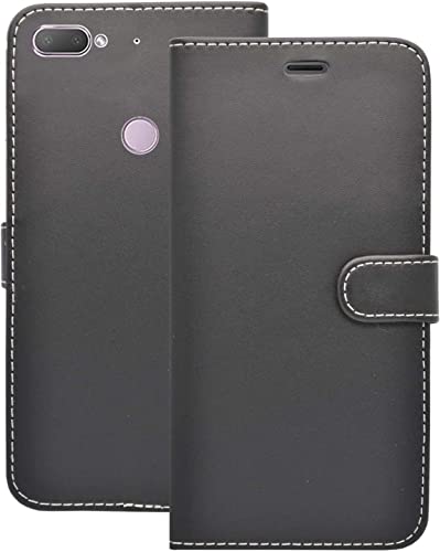 pour HTC Desire 12 Plus Compatible avec Portefeuille à Clapet Support Carte PU Cuir Fermeture Magnétique en Rose Étui Housse