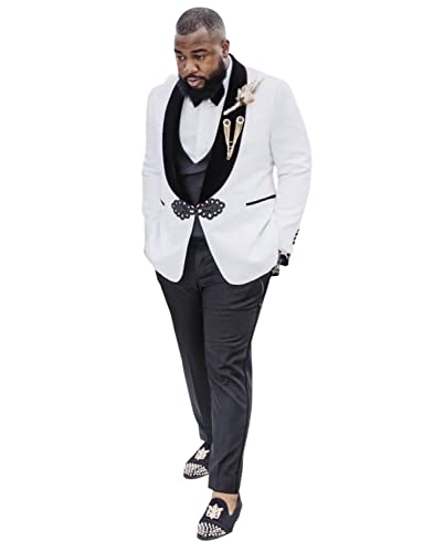 Costume homme jacquard chic pour le bal de promo et les mariages