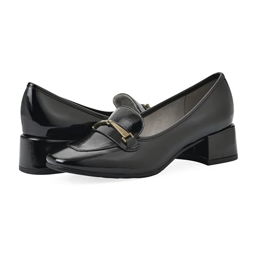 CLIFFS BY WHITE MOUNTAIN Women's Quinna Cushioned Block Heel Loafer Pump2