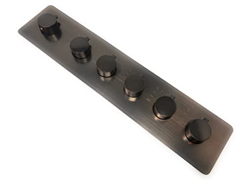 Cascada Luxurious Recessed Large LED Waterfall Rainfall Shower System (Oil Rubbed Bronze)