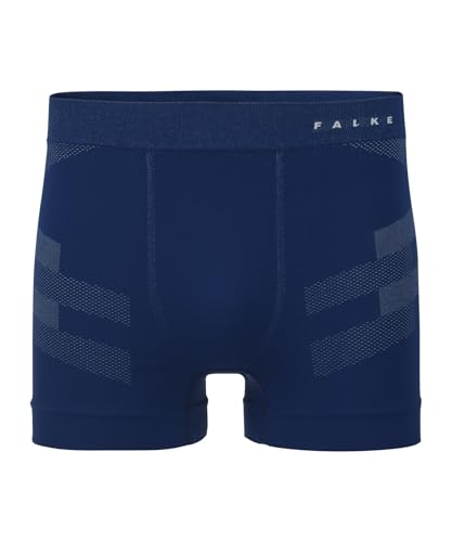 FALKE Herren Baselayer-Unterwäsche Warm M Bx Funktionsmaterial schnelltrocknend 1 Stück, Blau Blue Pond 6598 Trend, S – Ansicht 5