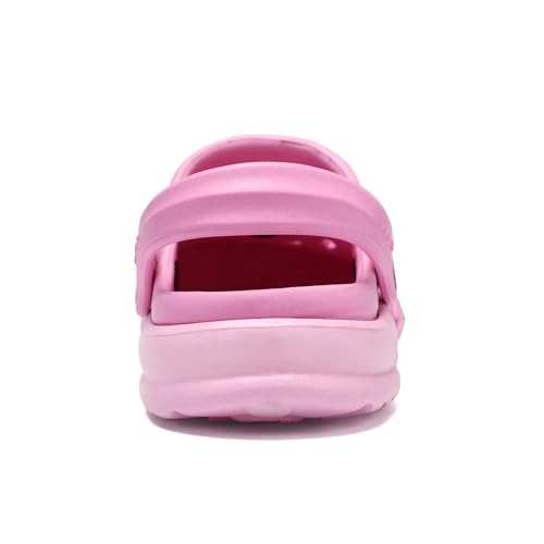 RiverValley Kids Cartoon Cute Garden Clogs Lightweight Durable Infant Shoes Boys Girls Slides Slippers Indoor Outdoor Children Water Shower Beach Pool Sandals2