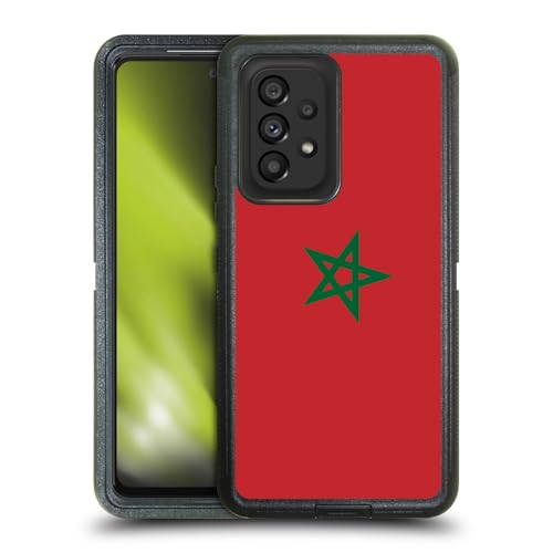 Coque Maroc Samsung Galaxy A53 5G Évitez les Écrans Brisés Étui Antichoc Blindé Football