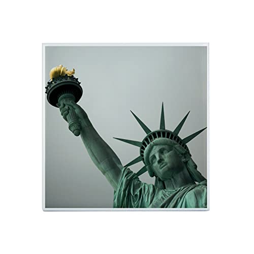 Fabulous Carreau Céramique Décoratif 15,2 x 15,2 cm - New York Statue de la Liberte Ville USA Etats Unis