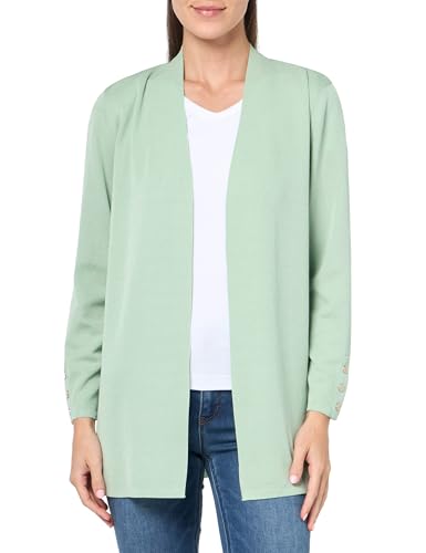 Image of Anne Klein Women's Carmel Self Edge Kissing Front Cardigan