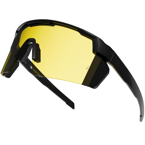 Image of WISTON XL Z87 Sunglasses for Big Wide Heads Men Women,TR90 Ultralight UV400 Protection Sun Glasses Z8224