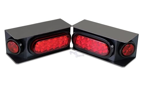 LIBRA 2 Steel Trailer Angled Light Boxes with 6