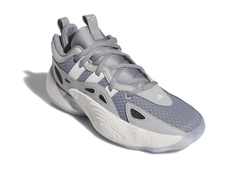 adidas Unisex Trae Unlimited 2 Basketball Sneaker, Grey/Grey/Cloud White, 10 US Men