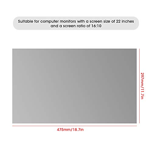 Protector de pantalla de computadora de 22 pulgadas para oficinas compartidas PET 6