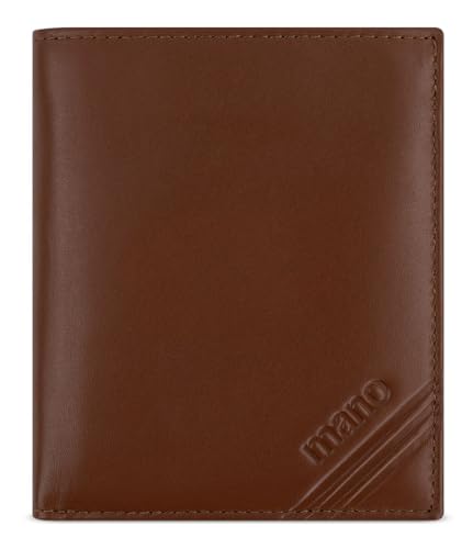 Portefeuille cuir cognac mano Don Antonio cadeau parfait pour homme