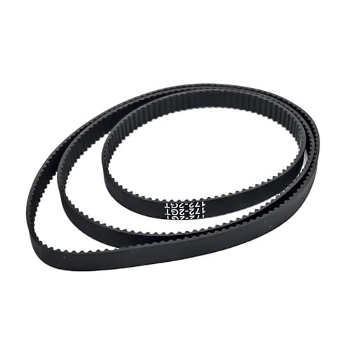 Courroie synchrone boucle fermée caoutchouc 140mm largeur 15mm de poulie