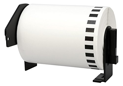 DK-22243 102 mm x 30,48 m Cinta de Etiquetas Continua Compatible para Brother P-Touch QL-1050, QL-1050N, QL-1060N, QL-1100, QL-1110NWB Impresoras de Etiquetas