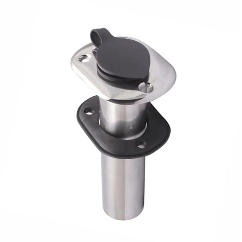 Support canne à pêche encastrable inox évite les chutes de matériel