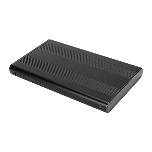 Disque Dur Externe, Disque Dur Portable avec Enceinte HDD Interface USB3.0 2,5 Pouces 5 Gops 2 to Capacité de Disque Dur Anti-Statique SSD Externe pour (Black)