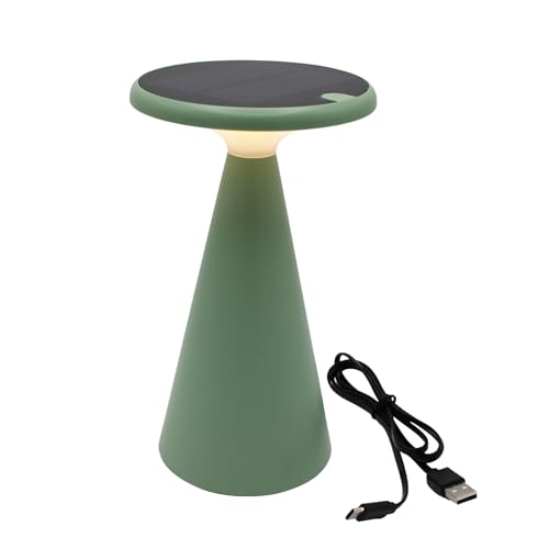 VerLuce Solar Mushroom LED Table Lamp, IP44, 45H, Green