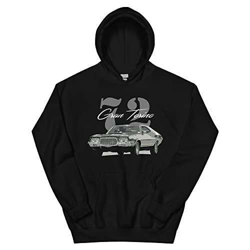 1972 Gran Torino Collector Car Owner Muscle Car Fashion Hoodie Black2
