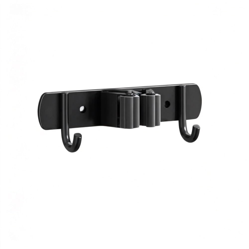 NVISRHDP Stainless Steel Mop Broom Rack Wall Bracket