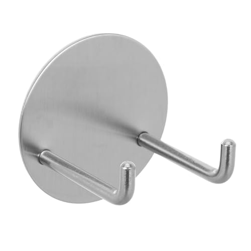 SHINEOFI Soporte de Pared para Portafiltro de Café de Acero Inoxidable Montaje Adhesivo y Diseño Moderno para Organización en Oficinas y Barras de Café