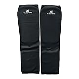 Lljsszr Leg Guards for Arts and Sports, Black L