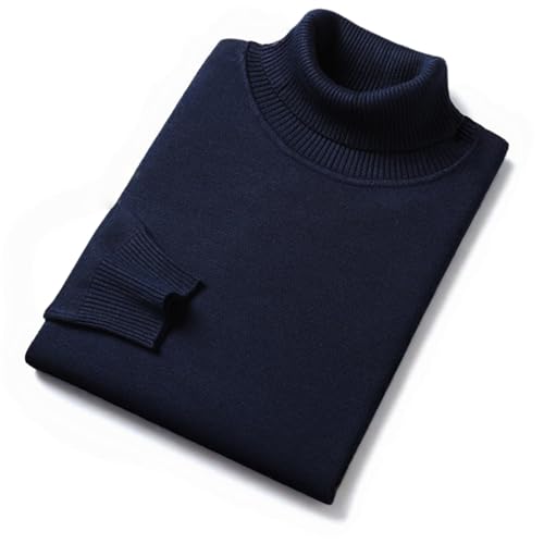 Mens Sweater, Mens Turtleneck Sweaters, Long Sleeve Soft Touch Turtleneck Suitable for Keeping Warm in Winter Autumn