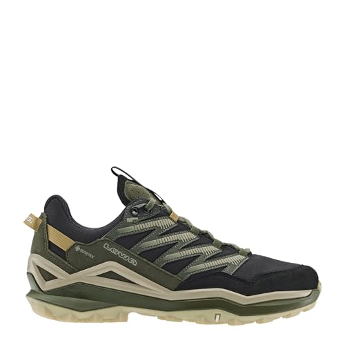 LOWA Halbschuh MADDOX PRO GTX LO schwarz/oliv, 45