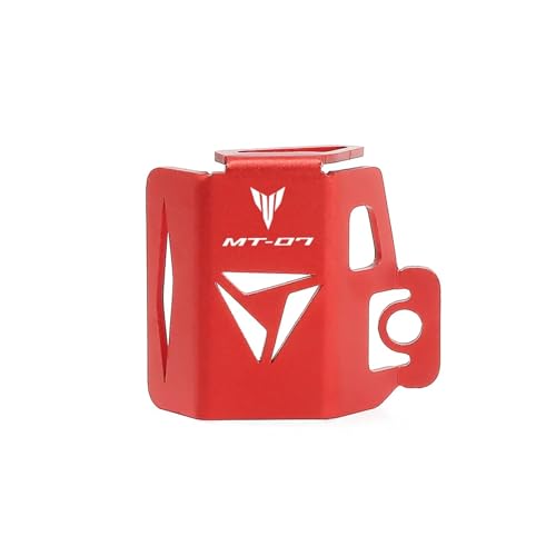 2025 MT07 MT09 FZ07 FZ09 MT-07 MT-09 MT/FZ 07 09 リアブレーキフルードリザーバーガード オイルカップガード プロテクターキャップ(Red MT07)