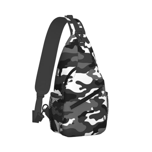 Image of Sling Backpack For Men Hiking Daypack Crossbody Shoulder Bag Travel Chest Pack | Hiking