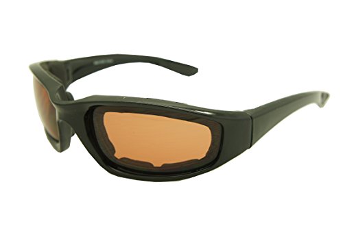 ColorViper Premium Heavy Gauge Goggles Sunglasses (shiny black/driving lens, one size)