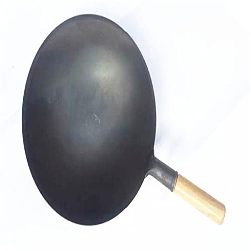 Wok de hierro sin recubrimiento con mango desmontable 34 cm miniatura 3