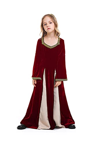 Disfraz Renacentista Medieval para Niñas Talla Small miniatura 5