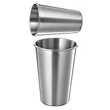 Gobelets en : et robustes, ce qui rend plus portables et plus faciles à emporter partout vous allez, gobelet en acier inoxydable